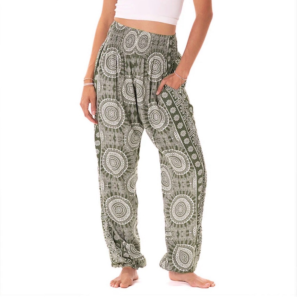 Tuscany (Olive Color) Harem Pants